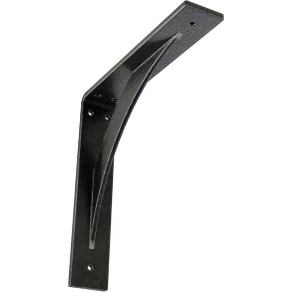 Ekena Millwork Legacy Steel Bracket, Antiqued Pewter 2"W x 12"D x 12"H BKTM02X12X12LEAPW - main